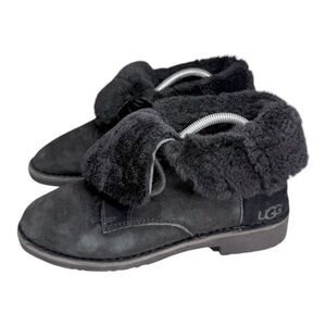 Ugg Quicy Black Boots Size 7.5